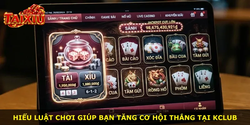 Hiểu luật chơi giúp bạn tăng cơ hội thắng tại Kclub