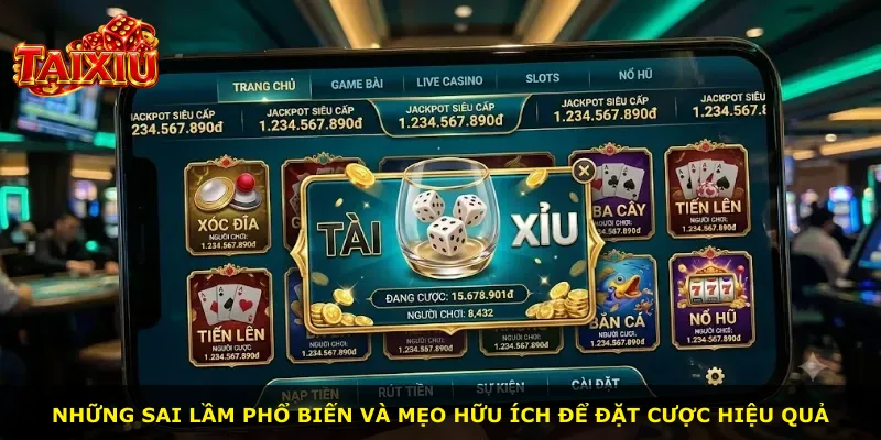 Những sai lầm phổ biến và mẹo hữu ích để đặt cược hiệu quả
