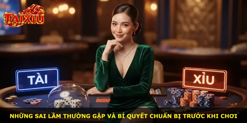 Những sai lầm thường gặp và bí quyết chuẩn bị trước khi chơi