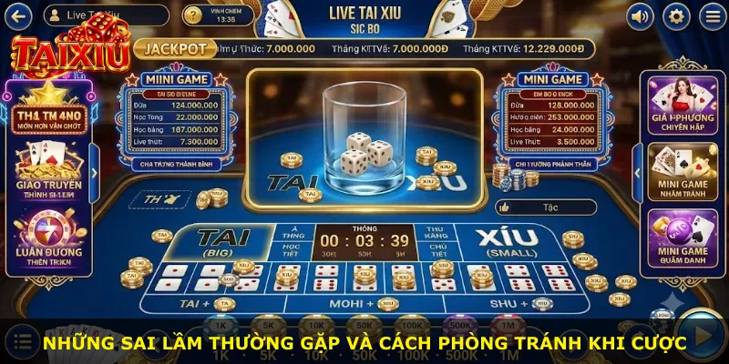 Những sai lầm thường gặp và cách phòng tránh khi cược
