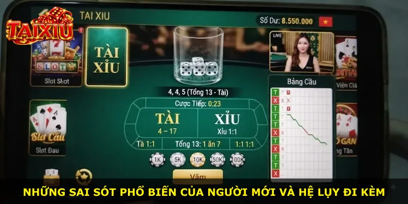 Những sai sót phổ biến của người mới và hệ lụy đi kèm