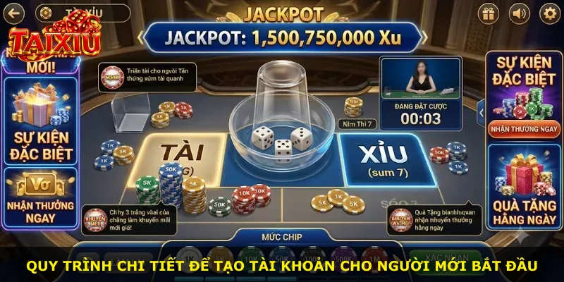 Quy trình chi tiết để tạo tài khoản cho người mới bắt đầu