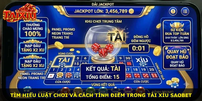 Tìm hiểu luật chơi và cách tính điểm trong Tài xỉu Saobet